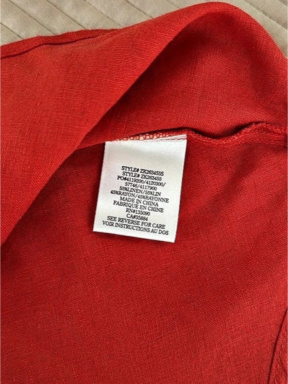 Z Supply Meryl Skirt Maxi Red Size Medium nwt - Picture 3 of 7